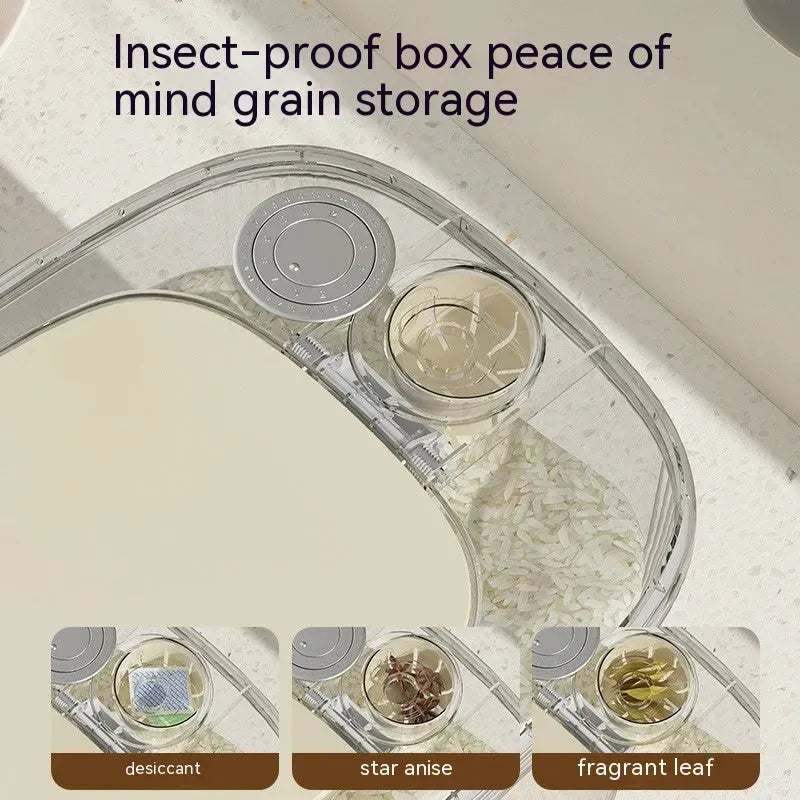 Grade Rice Cat And Dog Food Storage Box - Bellarte Enchanté Grade Rice Cat And Dog Food Storage Box